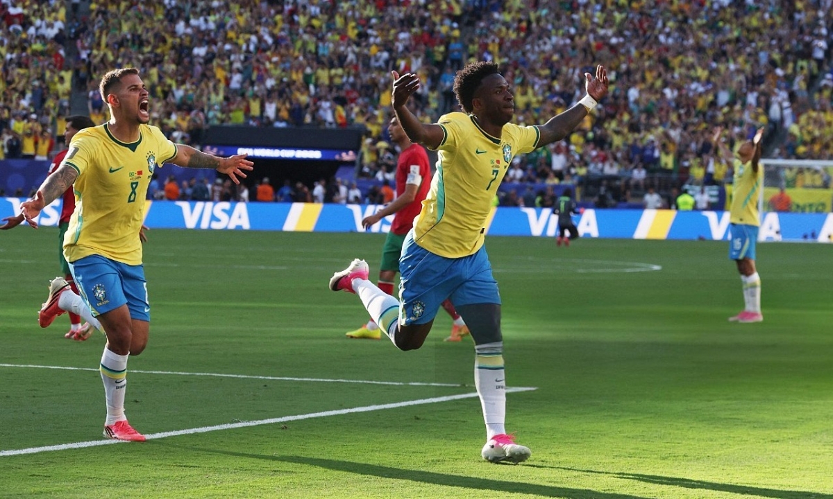 Brazil hòa Morocco ở trận ra quân World Cup: Vinicius Junior tỏa sáng nhưng không đủ - hình ảnh - f168winn.com