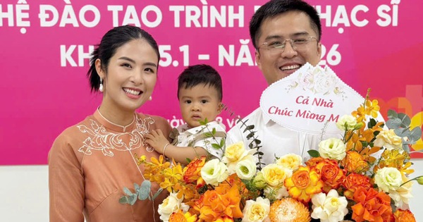 Hoa hậu Ngọc Hân bảo vệ thành công luận văn thạc sĩ ở tuổi 37 - hình ảnh - f168winn.com