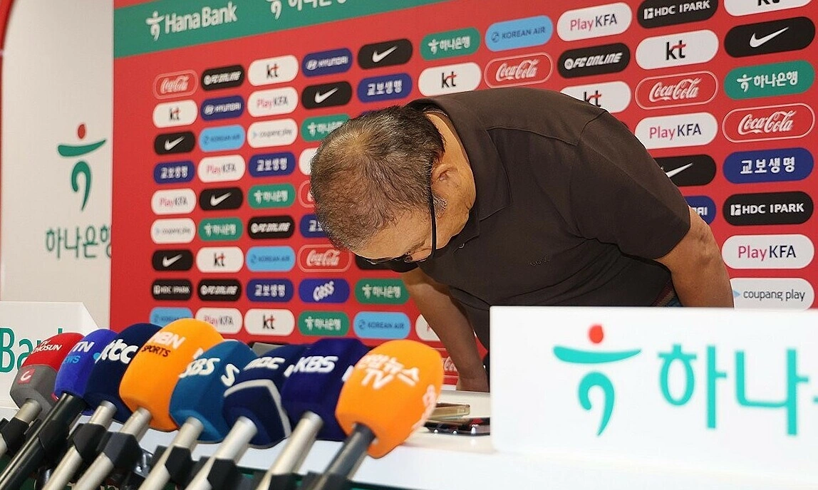F168 cược thể thao: Ông Park cúi đầu xin lỗi sau thất bại của Hàn Quốc tại World Cup 2026 - hình ảnh - f168winn.com