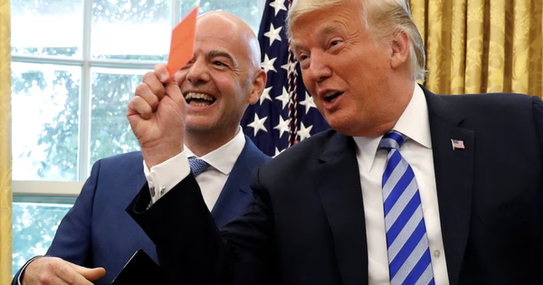Chủ tịch FIFA tiết lộ đã trao đổi với Trump về thẻ đỏ gây tranh cãi của Balogun - hình ảnh - f168winn.com